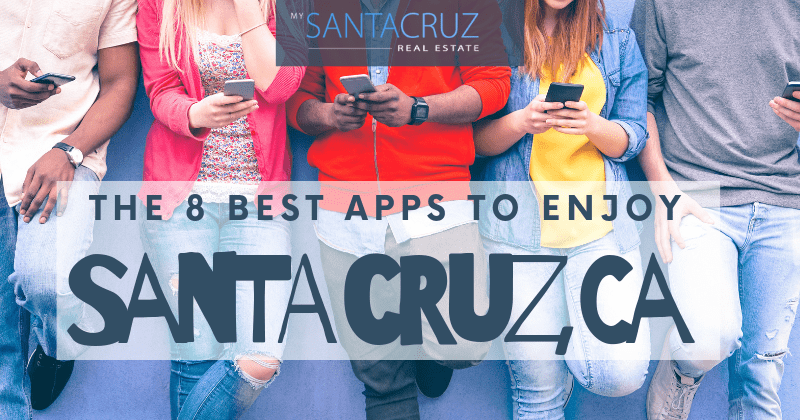 Santa Cruz people using cell phones.