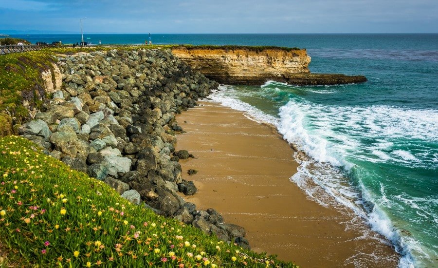 View of Santa Cruz oceanside