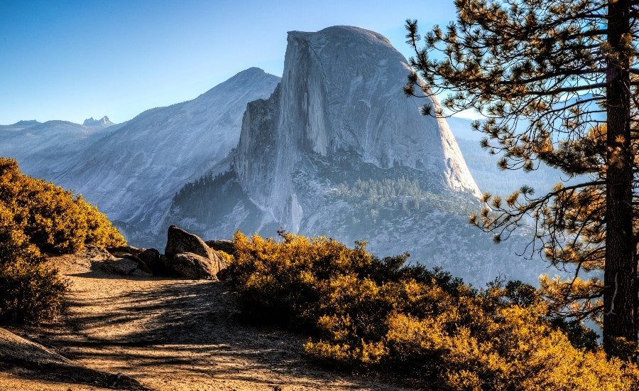 Breathtaking view of Yosemite National park