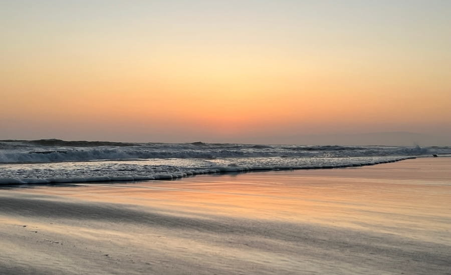 Sunset in Watsonville's Sunset State Beach
